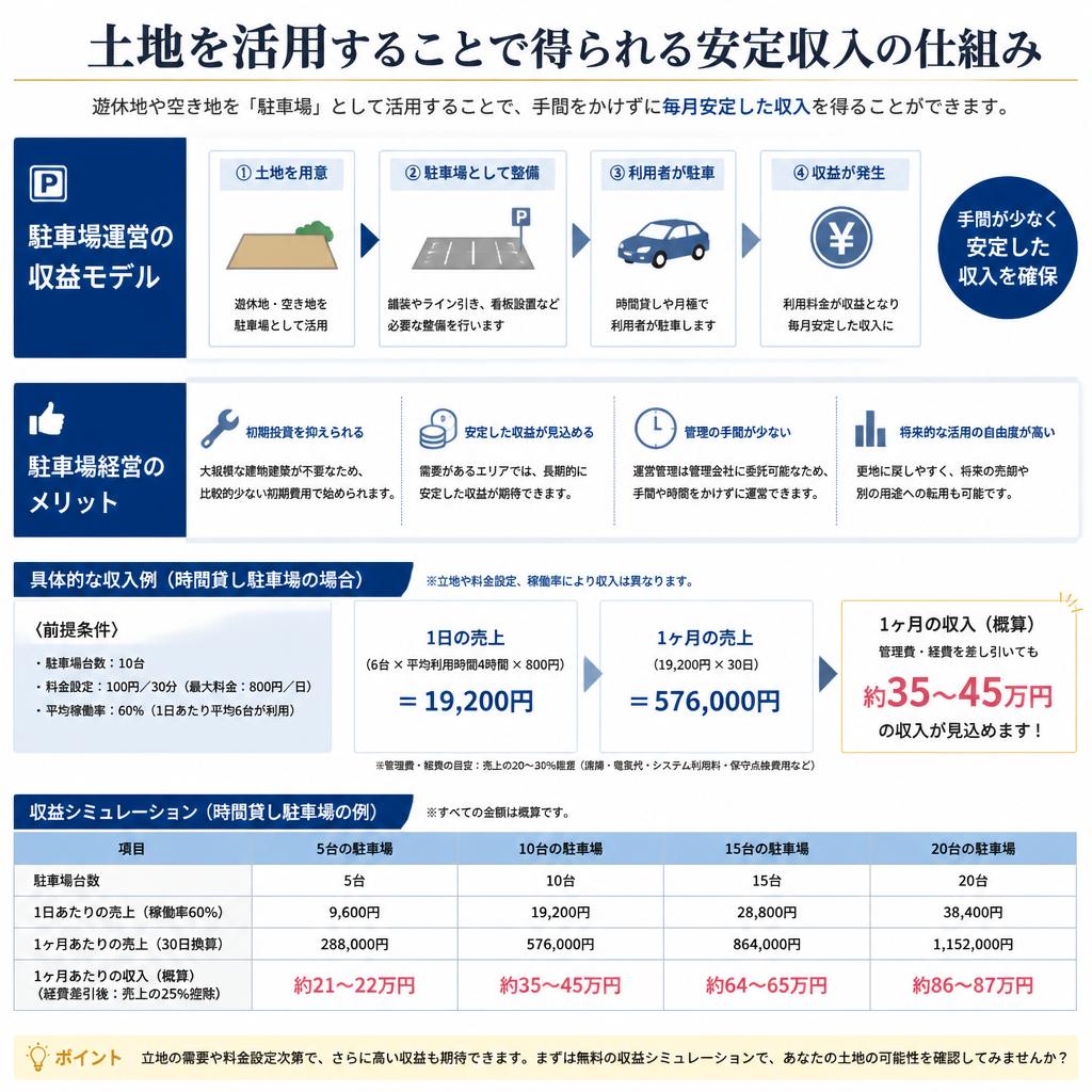 安定収入の実現